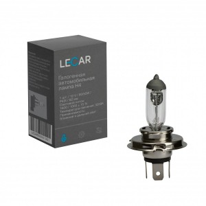 Лампа галогенная H4 12V 60/55W (P43t) LECAR000041301 LECAR