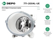 Фара ПТФ левая внешняя Scania (Depo 7712004LUE) 7712004LUE DEPO