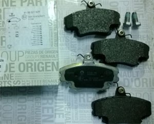 Колодки тормозные ЛАДА RENAULT Logan, Symbol New передние (4шт.) OE 410602192R RENAULT