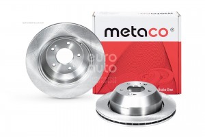 Диск тормозной задний 3060476 3060476 METACO