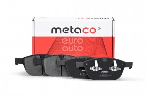 Колодки тормозные передние к-кт 3000177 METACO