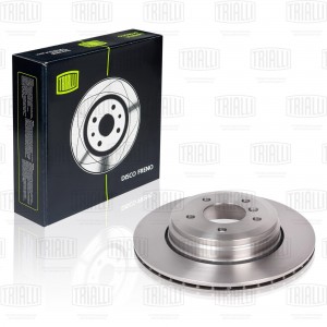 Диск торм. BMW 5 (E60) (03-) зад. d=320 (DF 266002)  2шт DF 266002 TRIALLI