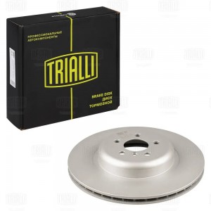 Диск торм. BMW 7 (G11) (17-)/X5 (G05) (18-) зад. d=370 (M-sport) (окраш.) (DF 24 DF240120 TRIALLI