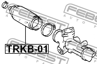 Пыльник рулевой TRKB-01 TRKB-01 FEBEST