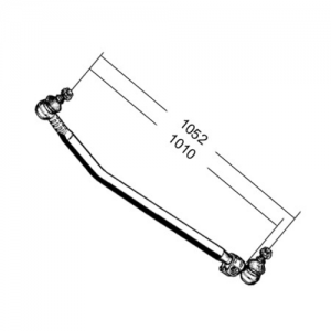 Тяга рулевая продольная L=1054 Scania 4-серия 95--> 954167 EMMERRE