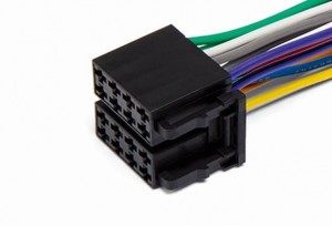 Разъем ISO для магнитолы (папа) двойной CARGEN AX327 CARGEN