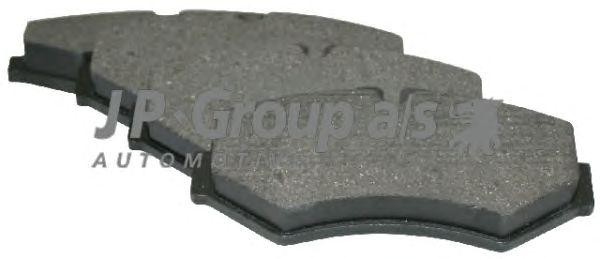 Колодки MERCEDES-BENZ G-CLASS (W461) G 280 CDI (2009/04-...), 11 637 056 10 JP GROUP