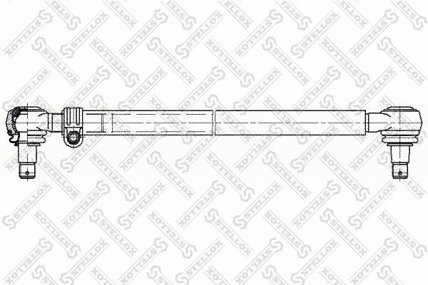 тяга рулевая !прод L=975/ d36 изг- \MB Omn O303-307 84-35133-SX STELLOX