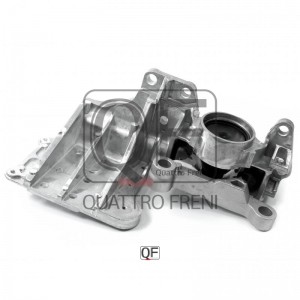 подушка двигателя! в сборе с кронштейном\ Nissan Qashqai 07> QF00A00305 QUATTRO FRENI