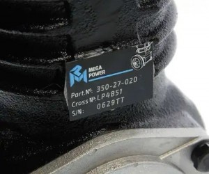 Компрессор МАЗ (2-х цилиндровый без шкива) LР-4851 MEGAPOWER 350-27-020 MEGA POWER