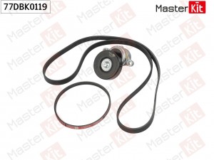 Комплект ремня приводного 77DBK0119 77DBK0119 MASTER KIT