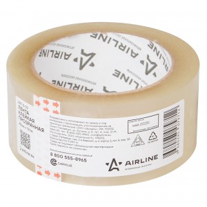 Скотч прозрачный 48ммх100м /AIRLINE/ AAT-S-02 AIRLINE