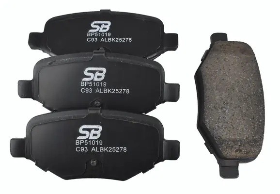 Колодки тормозные задние FORD EXPLORER V 11- BP51019 BP51019 SB NAGAMOCHI