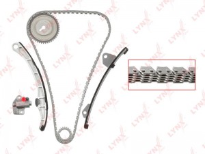 комплект цепи ГРМ!\ Mazda 2 1.3-1.5 07>/3 1.4-1.6 03-14 TK-0079 LYNXAUTO