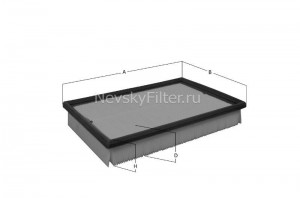 Фильтр воздушный NF5001GROUP NEVSKY FILTER
