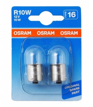 R10W 12V-10W BA15S BMW/CHRYSLER/FORD EUROPA/OPEL габарит BA15s 5008 OSRAM