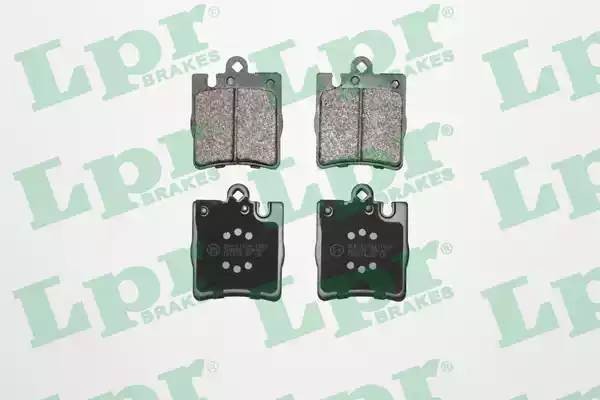 Колодки задние MERCEDES W203/W210 05P957 05P957 LPR