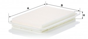 MAZDA3 (2002>)/MAZDA2 (2003>) C3220 MANN FILTER