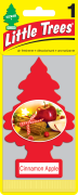 ароматизатор подвесной! картон ёлочка 'Яблоко с корицей' (Cinamon Apple)\ U1P10338RUSS LITTLE TREES