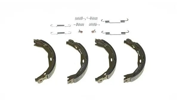 Колодки тормозные MERCEDES C (S204) задние (4шт.) BREMBO S 50 522 BREMBO