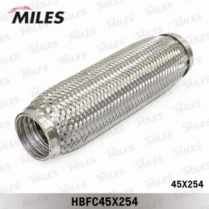 Труба гофрированная (гофра) внутренним металлорукавом 45X254 (BOSAL 265-677) HBF HBFC45X254 MILES