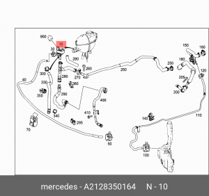НАСОС ВОДЯНОЙ A2128350164 MERCEDES BENZ