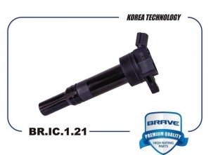 Катушка зажигания 27300-2E000 BR.IC.1.21 Cerato 12- 1.8-2.0, Sportage 14-,Creta  BRIC121 BRAVE