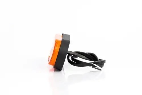 фонарь габаритный! жёлтого цвета, LED 126х51 с проводом 0.5м\ FT070ZLED FRISTOM