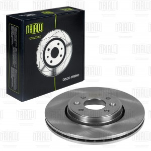 Диск торм. Renault Megane II (02-)/Clio III (05-) перед. d=280 (DF 095105)  2шт DF 095105 TRIALLI