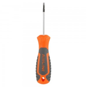 Отвертка шлицевая SL2.5x50 с эргономичной рукояткой магнитная, пласт.подвес (ATA ATAW023 AIRLINE