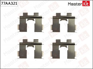 Комплект установочный тормозных колодок Hyundai SANTA F? II (CM) 2005-2012 77AA3 77AA321 MASTER KIT