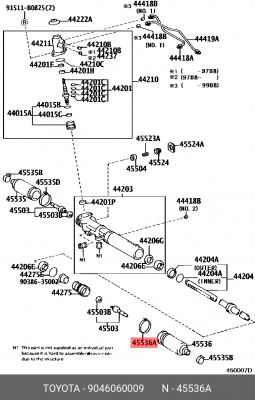 Хомут металлический 90460-60009 90460-60009 TOYOTA