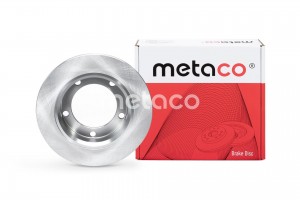 Диск тормозной передний не вентилируемый 3100046 METACO