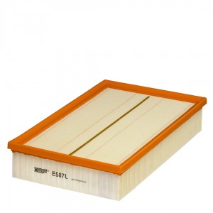 фильтр воздушный!\ VW T5/Multivan 2.0/3.2/1.9TDi/2.5TDi V6 03> E587L HENGST