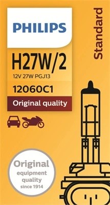 H27W/2 12V-27W / PGJ13 ЦОКОЛЬ УГЛОВОЙ PGJ13 / галоген USA 12060C1 PHILIPS