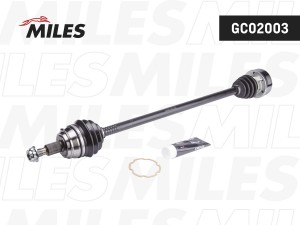 Привод в сборе правый AUDI A3/SKODA OCTAVIA/VW GOLF 1.4-1.9 96- (GKN 303154) GC0 GC02003 MILES