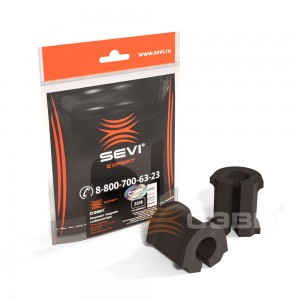 Втулка стабилизатора для а/м ВАЗ 1118 Kalina/ 2170 Priora передняя (2 шт.) СЭВИ 2208 SEVI