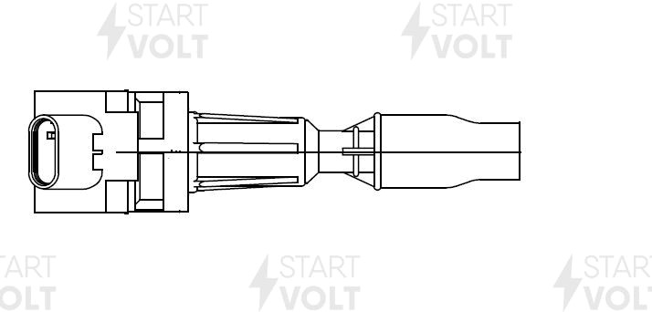 Катушка зажигания для а/м Hyundai Santa Fe (12-)/Kia Sorento (14-) 2.4i (SC 0804 SC 0804 START VOLT
