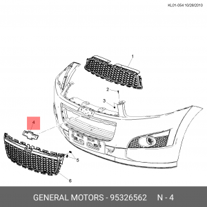 Эмблема  95326562 95326562 GENERAL MOTORS