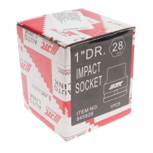 Головка торцевая 1" 28мм ударная L=58мм JTC JTC-845828 JTC TOOLS