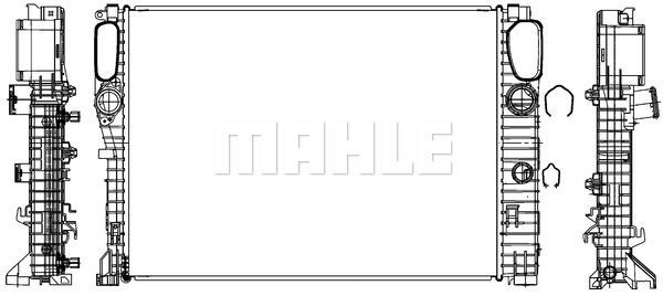 MERCEDES BENZ W211 E (2002>) CR 37 000S MAHLE KNECHT