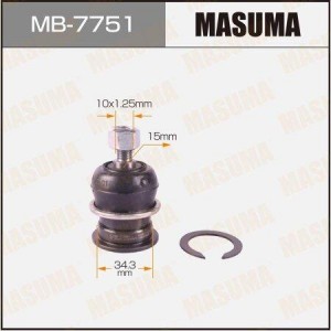 опора шаровая верхняя!\ Mitsubishi Galant all 92>/Eclipse D32A all 95> MB-7751 MASUMA