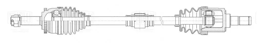 Привод передний правый AR 0844 TRIALLI