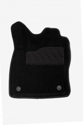 Коврик салона SKODA Octavia A7 (13-) 3D 3-х слойная конструкция черный (5 предм. 88486 SEINTEX