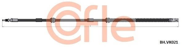 Шланг тормозной передн VW Touareg 03- 92BHVK021 92BHVK021 COFLE