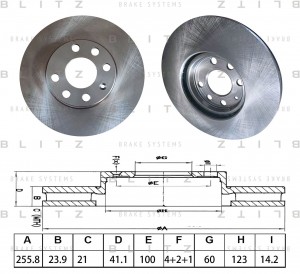 OPEL ASTRA G (1998-2005) BS0594 BLITZ