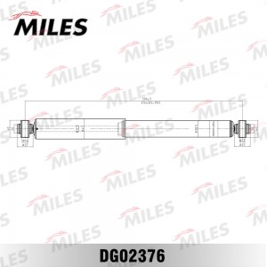 Амортизатор задний MERCEDES SPRINTER/VW CRAFTER(30/35) 06- (KYB 343484) DG02376 DG02376 MILES