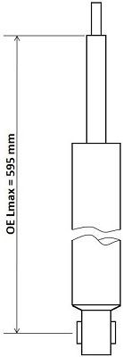 амортизатор задний !\ Renault Logan II 343836 KAYABA