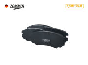 Колодка тормозная передняя HYUNDAI Sonata / Elantra (к-т) Z5810138A81 ZOMMER