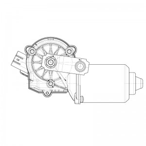 Моторедуктор стеклооч. для а/м Toyota Camry V30 (01-) (перед.) (VWF 1906) VWF 1906 START VOLT